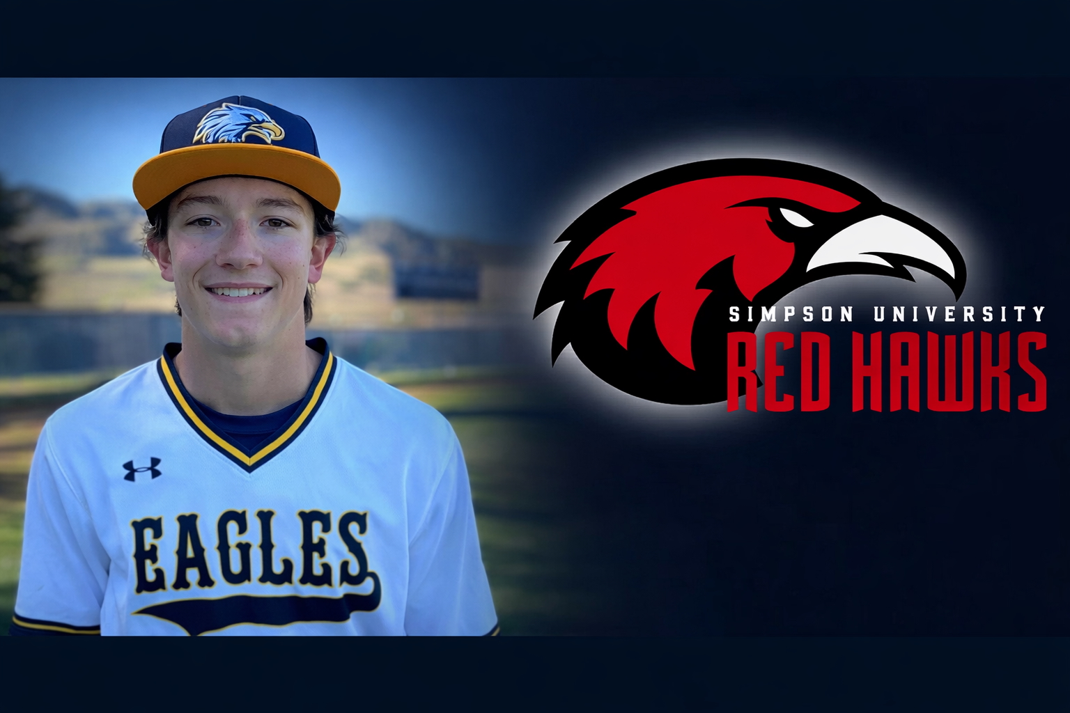 Ukiah Native and Mendocino College Closer Nathan Looney Earns Scholarship to Simpson University