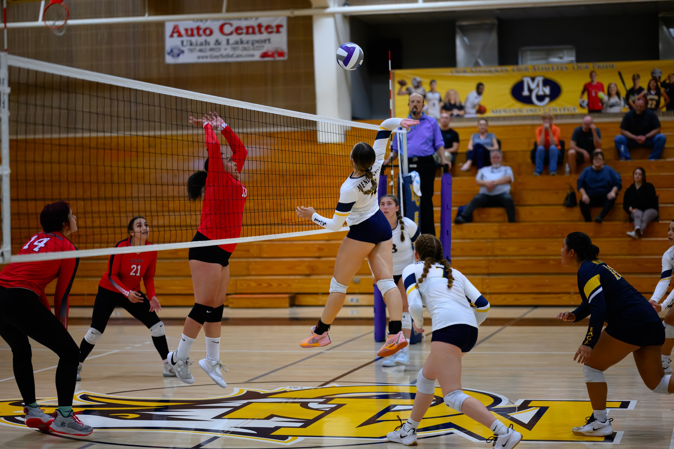 Volleyball Wins on Road